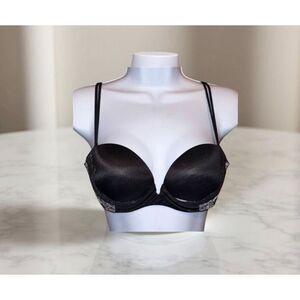 Victoria’s Secret Black Tan Lace Very Sexy Multiway Bra Size 34B